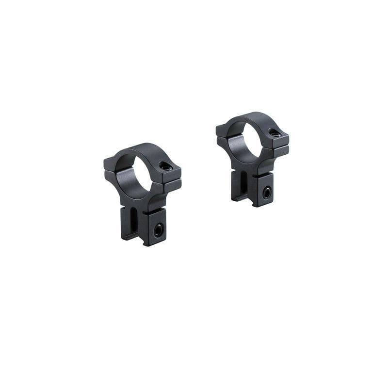 BKL Technologies BKL-257 1inch Dovetail Rings - High, black