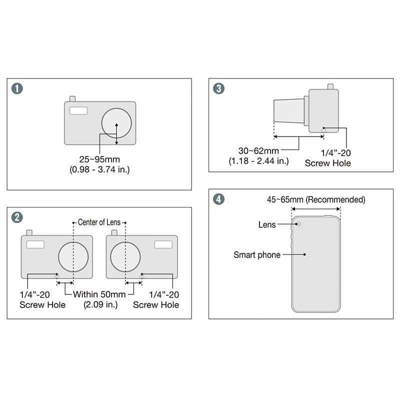 Vixen Universal Digital Camera Adapter - compatibility