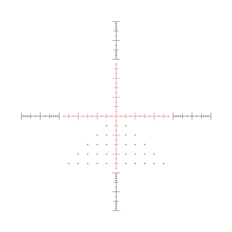Hawke Sidewinder 20x Half Mil Reticle