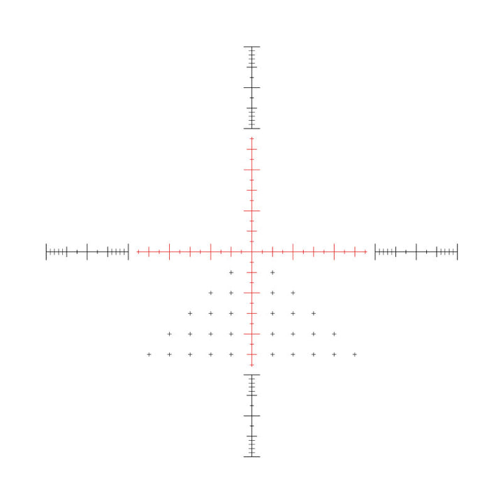 Hawke Sidewinder 20x Half Mil Reticle