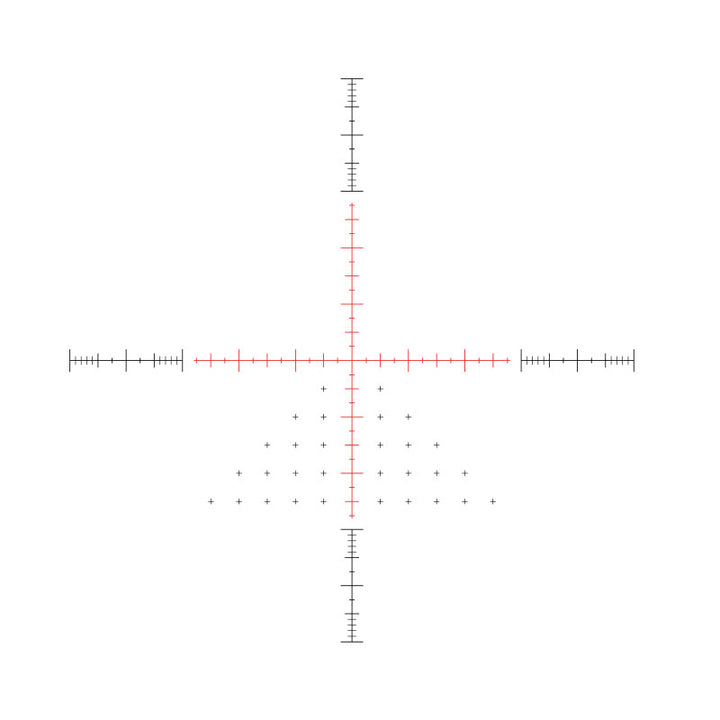 Hawke Sidewinder 30 8-32x56 SFP Riflescope (20x Half Mil or SR Pro Gen II Reticle)