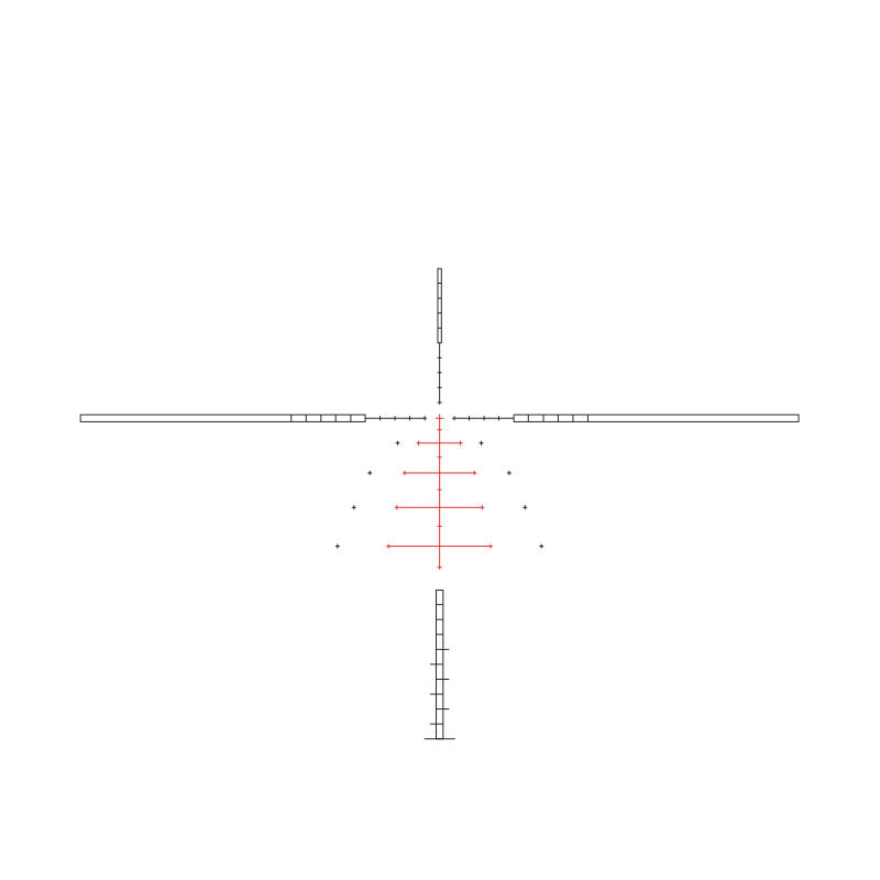 Hawke Sidewinder 30 8-32x56 SFP Riflescope (20x Half Mil or SR Pro Gen II Reticle)
