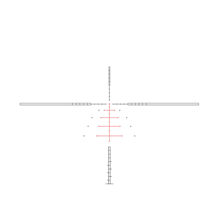 Hawke Sidewinder 30 8-32x56 SFP Riflescope (20x Half Mil or SR Pro Gen II Reticle)
