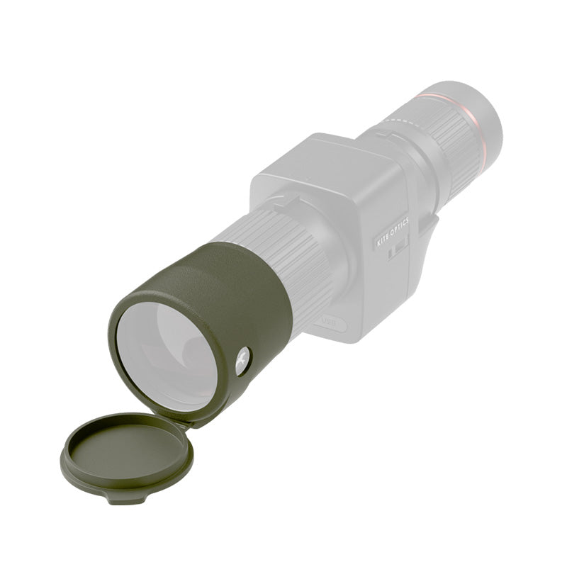 Kite APC 60 ED Stabilized Silicone Protective Spotting Scope Jacket - sage green