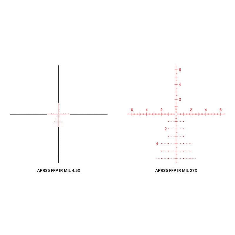 Athlon Ares BTR APRS5 IR-MIL Reticle