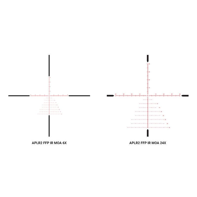 Athlon Argos BTR GEN 2 6-24x50 FFP SF Riflescope with APLR2 IR-MOA or APMR IR-MIL Reticle