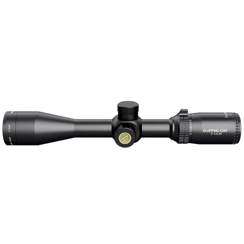 Athlon Talos 3-12x40 SFP Riflescope with BDC 600 IR, Centre X or Mil-Dot Reticle