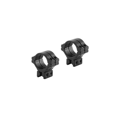 BKL Technologies BKL-304L 30mm Double Strap Dovetail Low Rings - Black