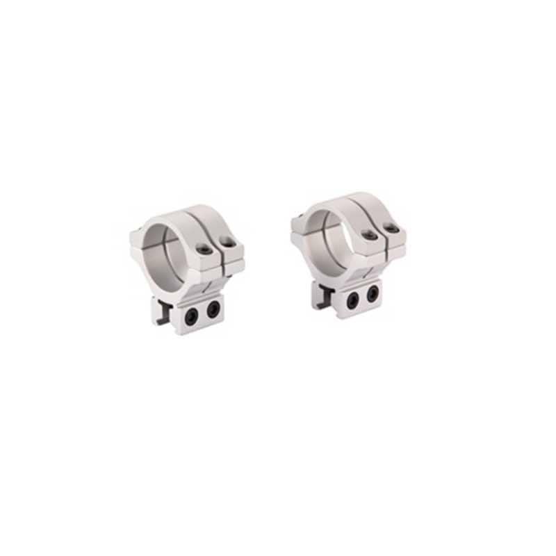 BKL Technologies BKL-304L 30mm Double Strap Dovetail Low Rings - Silver