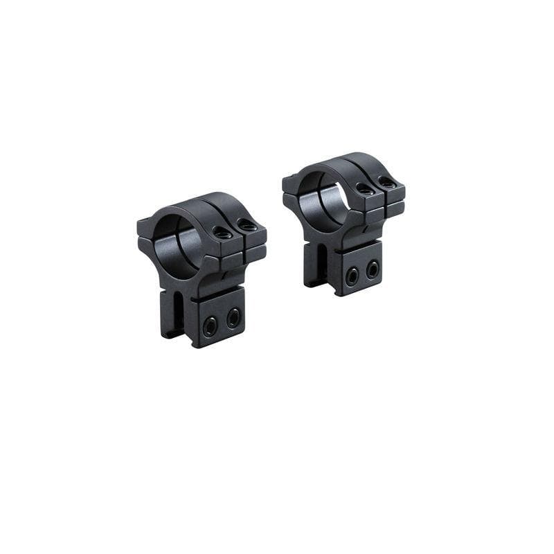 BKL Technologies BKL-263 1inch Double Strap Dovetail Rings - High, black