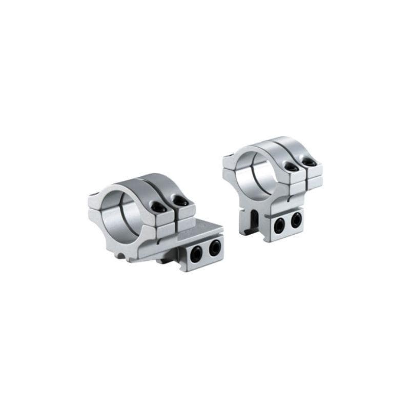 BKL Technologies BKL-278 1inch Double Strap Offset Dovetail Rings - Silver
