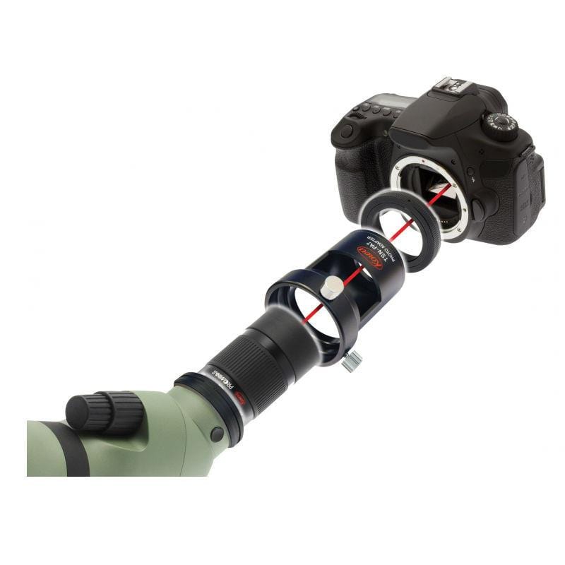 Kowa TSN-PA7 DSLR Digiscoping Adapter - set up information