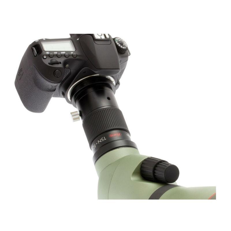 Kowa TSN-PZ Digiscoping SLR Camera Adapter in use