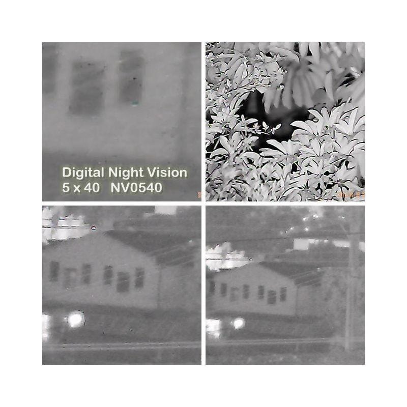 Oz-Mate 5x40 Digital Night Vision Monocular example views
