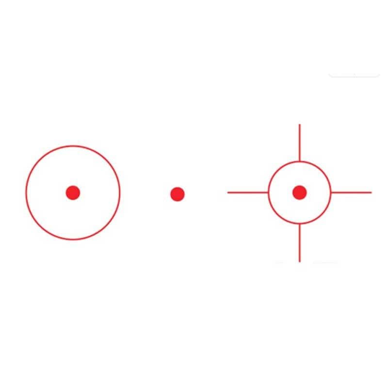 UltraDot UD6 1x37 Red Dot Sight - reticles