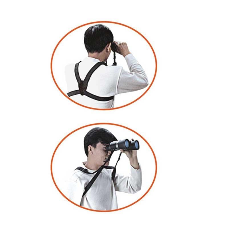 Vanguard Binocular Harness - in use
