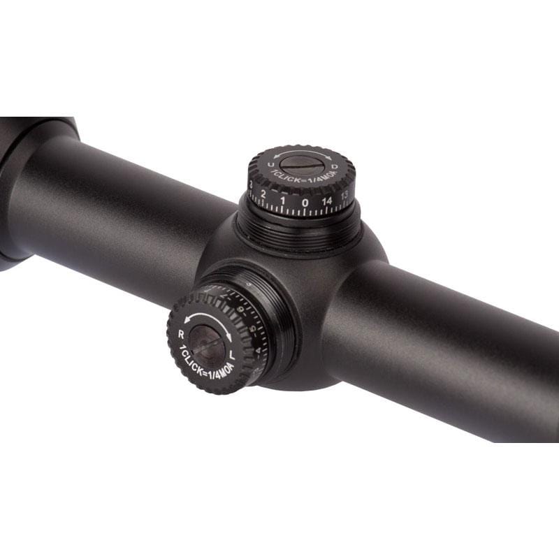 Vortex Crossfire II 4-12x50 AO Riflescope with Dead-Hold BDC Reticle - turret close up