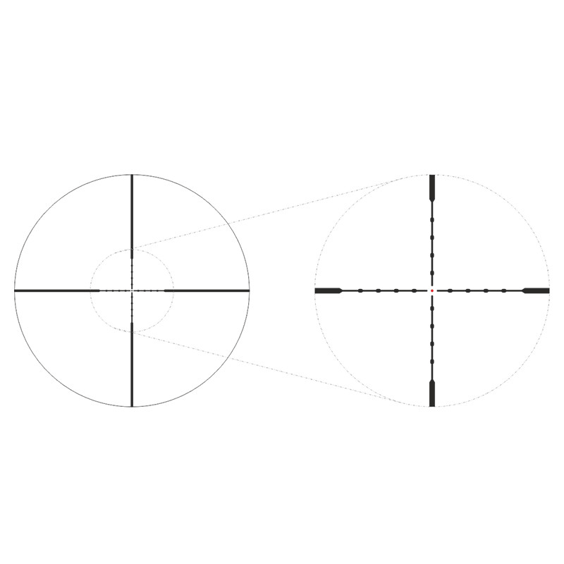 Yukon Jaeger 3-12x56 Riflescope M01 reticle